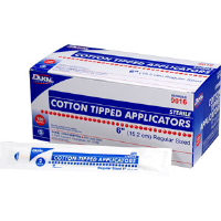 First Aid Only M556 6" Sterile Cotton Tip Applicators, 200/Box, 100/2Pk.