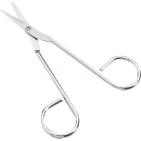 First Aid Only M582 4-1/2" Nickel Plated Scissors