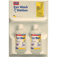 First Aid Only M7013/ALT Eye Wash Station, Dual Bottles, 2/32 Oz.