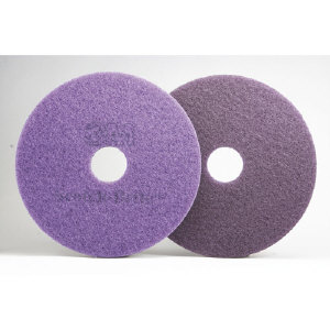 3M 47946 Scotch-Brite&#8482; Purple Diamond Floor Pads, 13 Inch