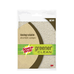 3M 97274 Scotch-Brite&#8482; Greener Clean Biodegradable Absorbent Sponge