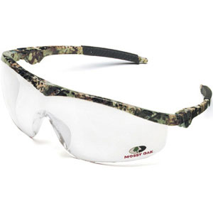 MCR Safety MO110 Mossy Oak&reg; Forest Floor&reg; Eyewear,Camo,Clear