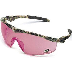 MCR Safety MO11V Mossy Oak&reg; Forest Floor&reg; Eyewear,Camo,Vermilion