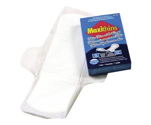 Hospeco MT200 Maxithins&reg; Ultra Thins Sanitary Napkins, 200/Cs.