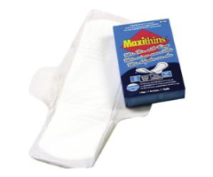 Hospeco MT200 Maxithins® Ultra Thins Sanitary Napkins, 200/Cs.