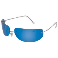 MCR Safety MX418B MX™ Safety Glasses,Blue Diamond Mirror
