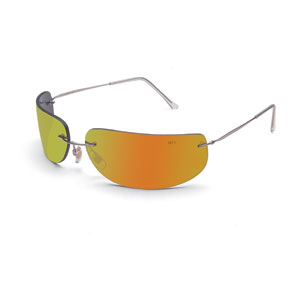 MCR Safety MX41R MX&#153; Safety Glasses,Fire Mirror