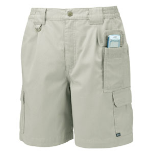 Green 5.11&reg; Tactical Cotton Shorts, Waist Size 28&#34;