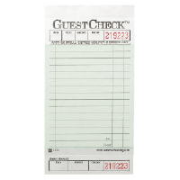 National Check 525 GuestChecks™ Restaurant Guest Check Pads