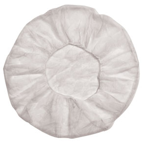 MCR Safety O4WBC Bouffant Caps,White, Medium, 1,000/Cs. MCR Safety O4WBC Bouffant Caps,White, Medium, 1,000/Cs.
