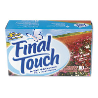 Phoenix Brands 58480 Final Touch® Fabric Softening Sheets