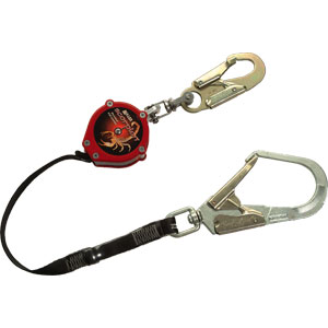 Sperian PFL-14/9FT Miller Scorpion&#153; Personal Fall Limiter,Rebar Swivel