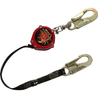 Sperian PFL-7/9FT Miller Scorpion™ Personal Fall Limiter,Snap