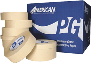 American Tape PG2742 Premium Automotive Refinishing Tape, 3/4" x 60 yds American Tape PG2742 Premium Automotive Refinishing Tape, 3/4" x 60 yds