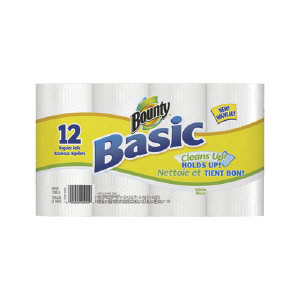 Procter &amp; Gamble 28322 Bounty&#174; Basic Paper Towel 12 Pack