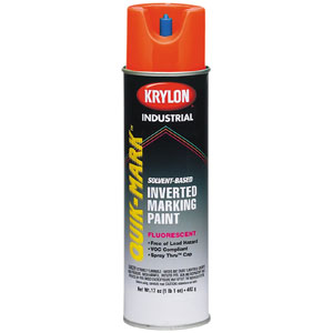 Krylon PIAB20S Quick-Mark&#153; Solvent-Based Marking Paint, APWA Blue