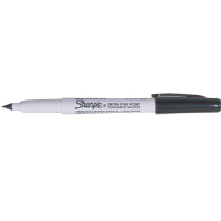 Sharpie® Permanent Marking Pen, Extra Fine, Black
