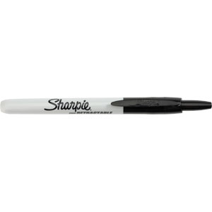 Sharpie&reg; Retractable Permanent Marker, Black