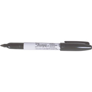 Sharpie&reg; Permanent Marking Pen, Medium, Black