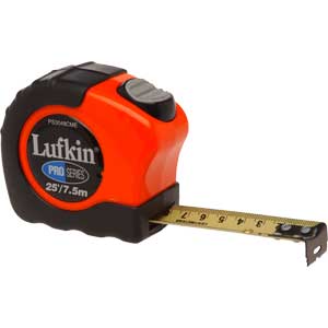 Cooper Tools PS3048CME Lufkin&reg; PS3000 Tape Measure A13, 1&#34; x 25&#39; 