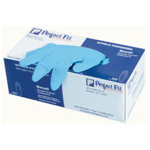 Sperian PSD-NI8-M PowerCoat&reg; Disposable Nitrile Gloves, M