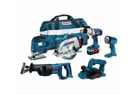 Bosch CPK60-18 18V 6 - Piece Cordless Combo Kit