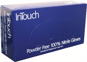 Lightning Gloves Q311-L InTouch Nitrile Gloves, Large