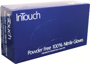 Lightning Gloves Q311-M InTouch Nitrile Gloves, Medium