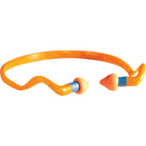 Sperian QB2HYG Howard Leight Banded Earplugs, 10/Bx.