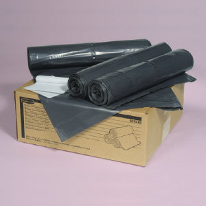Rubbermaid 5011-88 Tuffmade Polyliner Low-Density Can Liners 55 Gallons RCP501188GRA 