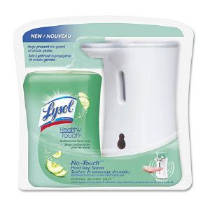 Reckitt Benckiser 00061 Lysol&#174; Healthy Touch&#8482; Hand Soap System, Cucumber Splash