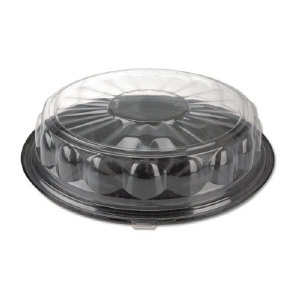 Reynolds 13603 Cater-Time&#174; Clear Plastic Dome Lids, 18&quot;