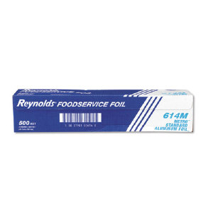 Reynolds 614M Reynolds® Metro™ Aluminum Food Service Foil, 18x500 Reynolds 614M Reynolds® Metro™ Aluminum Food Service Foil, 18x500