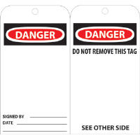 National Marker RPT30 Danger Tags, 25/Pk.