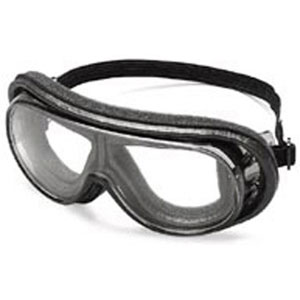 MCR Safety RX110FS RX 1000 Goggles w/Clear Anti-Fog Lens,Rubber Strap