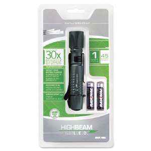 Rayovac LUX2AA1W-B HighBeam&#8482; High Power LED Flashlight