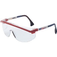 Sperian S1169C Uvex® Astrospec 3000 Safety Eyewear,Duo,RWB, Clear AF