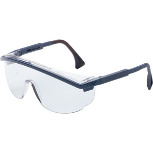 Sperian S130C Uvex&reg; Astrospec 3000 Safety Eyewear,Spat,Blue, Gray AF