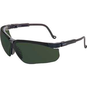 Sperian S3208 Uvex&reg; Genesis Safety Glasses,Black, Shade 5.0