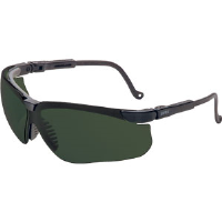 Sperian S3206 Uvex® Genesis Safety Glasses,Black, Shade 2.0