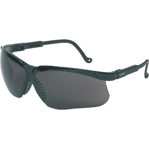 Sperian S3213X Uvex&reg; Genesis Safety Glasses,Black, 50% Gray AF