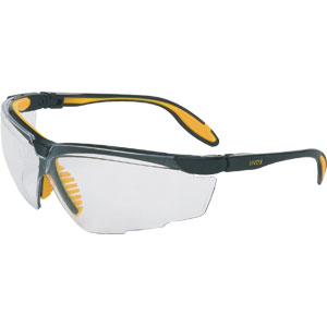 Sperian S3504 Uvex&reg; Genesis X2 Safety Glasses,Sil/Navy, SCT-Reflect 50