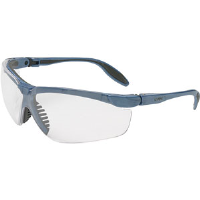 Sperian S3720X Uvex® Genesis Safety Glasses,Blue/Gray, Clear AF