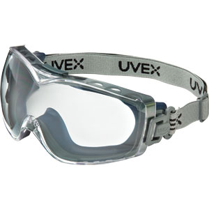 Sperian S3972D Uvex&reg; Stealth OTG Goggles,Neoprene, Amber