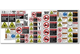AGSS Equipment Safety Decals, Agricultural Tractor Safety Sheet