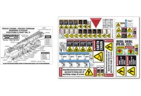 CRSS Equipment Safety Decals, Crane Safety Sheet