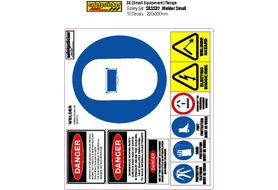 SESS37 Equipment Safety Decals, Welder (Small) Safety Sheet SESS37 Equipment Safety Decals, Welder (Small) Safety Sheet
