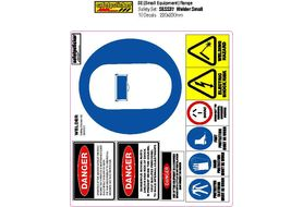 SESS37 Equipment Safety Decals, Welder (Small) Safety Sheet