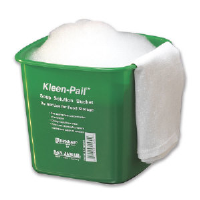 San Jamar KP196GN Kleen-Pail® Cleaning Solution Pails, Green