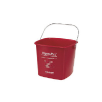 San Jamar KP196RD Kleen-Pail® Sanitizing Pails, Red